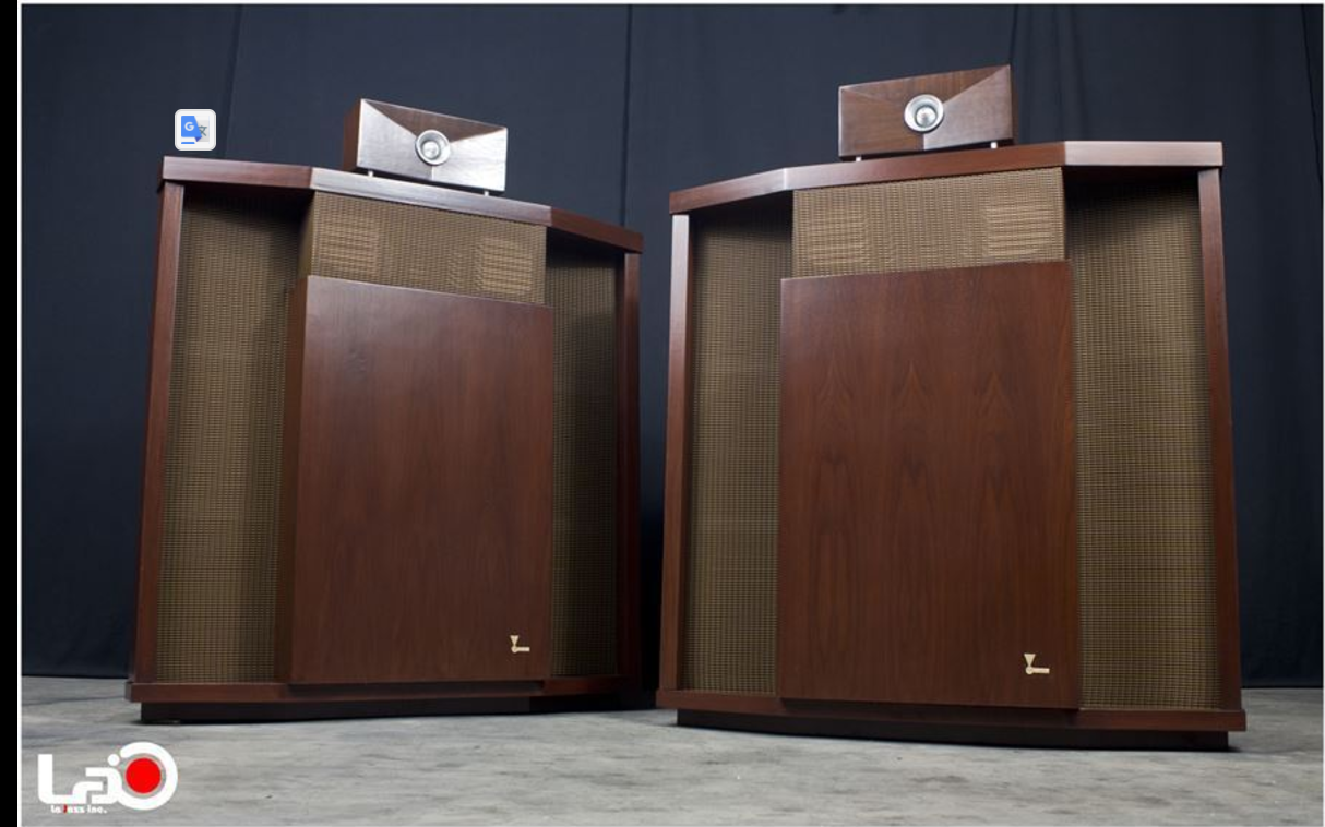 Sélection de 5 enceintes vintage de collection 